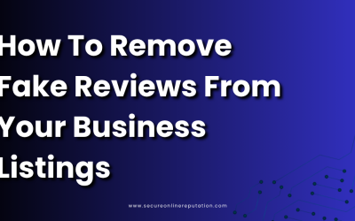 Remove Fake Reviews