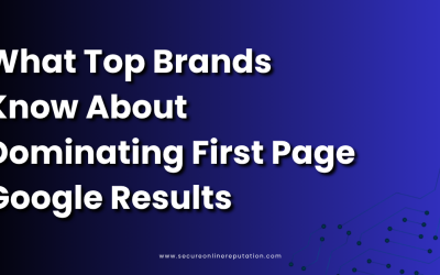 First Page Google Results