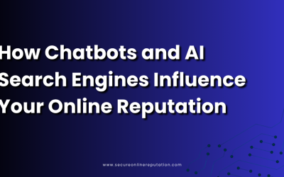 How Chatbots and AI Search Engines Influence Your Online Reputation Title image