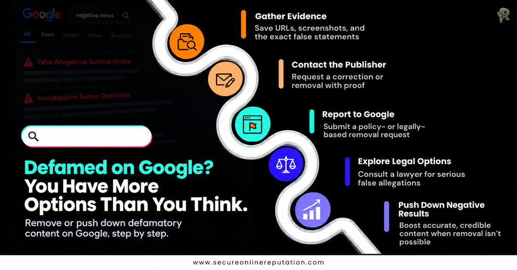 How to Remove a Defamatory Article From Google
